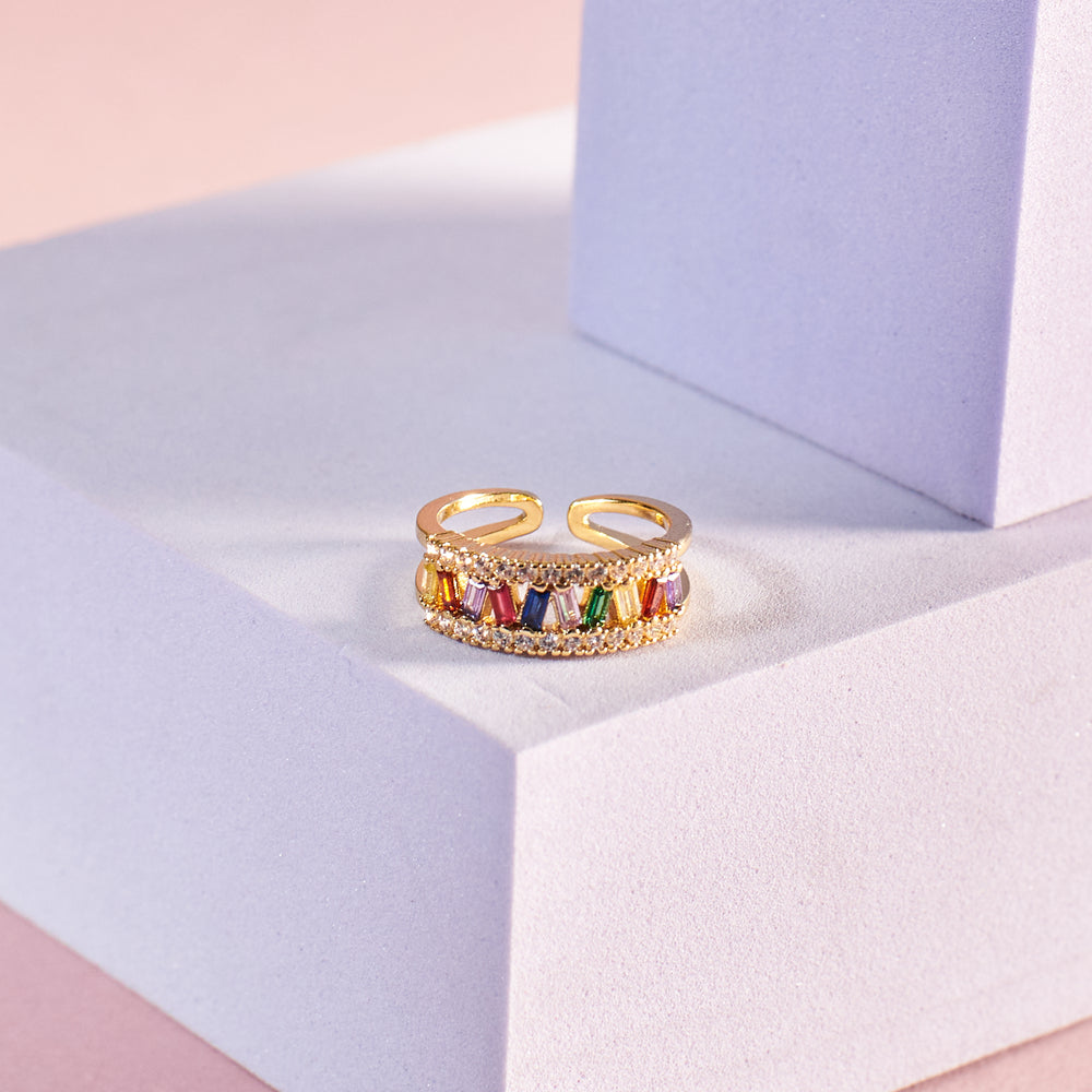 Gemstone Melody Ring Salty