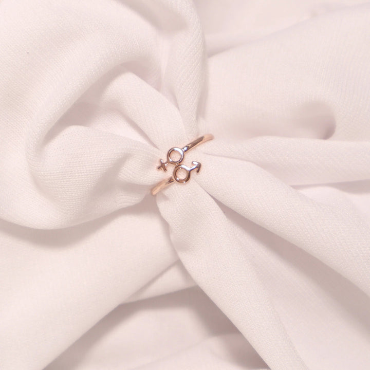 Gender Sign Ring - Salty Accessories