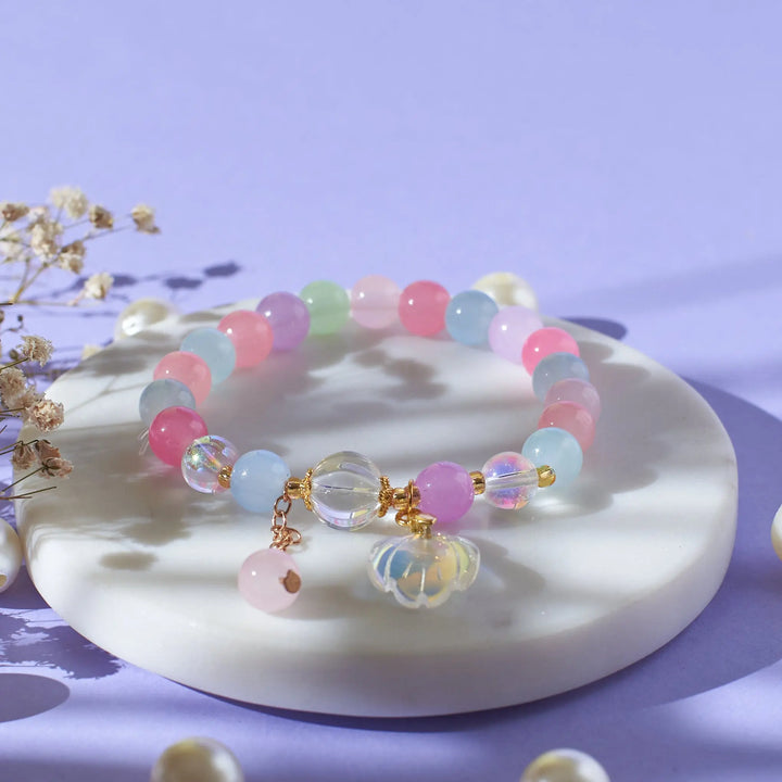 Gentle Pastel Beaded Bracelet - Salty Accessories