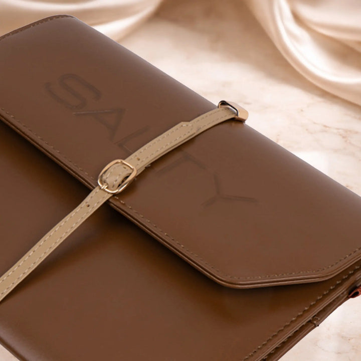 Gentle Reader Journal Sleeve - Brown | Salty