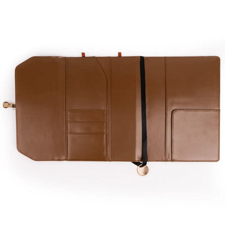 Gentle Reader Journal Sleeve - Brown | Salty