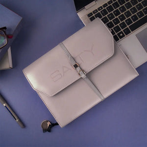 Gentle Reader Journal Sleeve - Grey | Salty