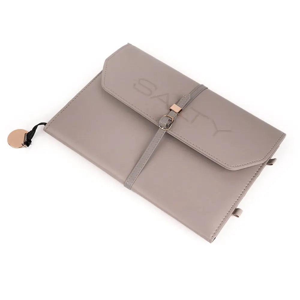 Gentle Reader Journal Sleeve - Grey | Salty