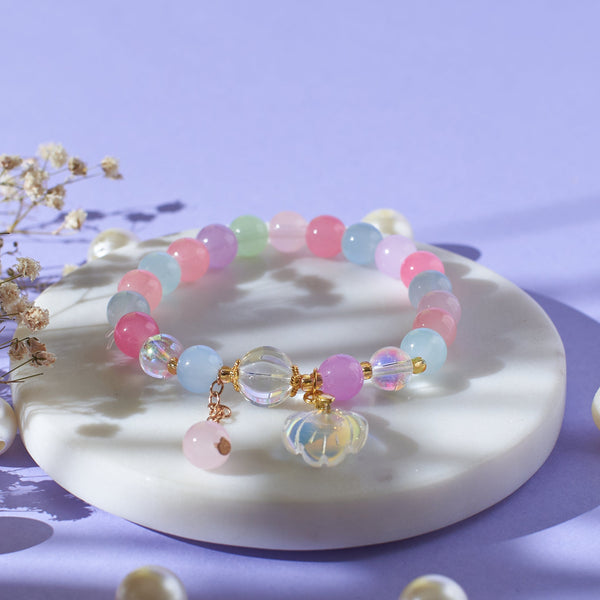 Gentle Pastel Beaded Bracelet