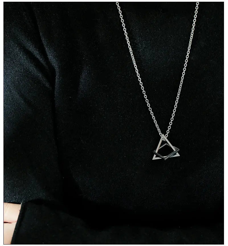 Geometa Pendant Necklace - Salty Accessories