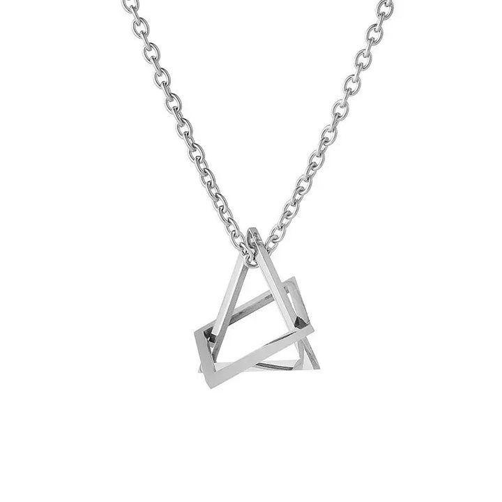 Geometa Pendant Necklace - Salty Accessories