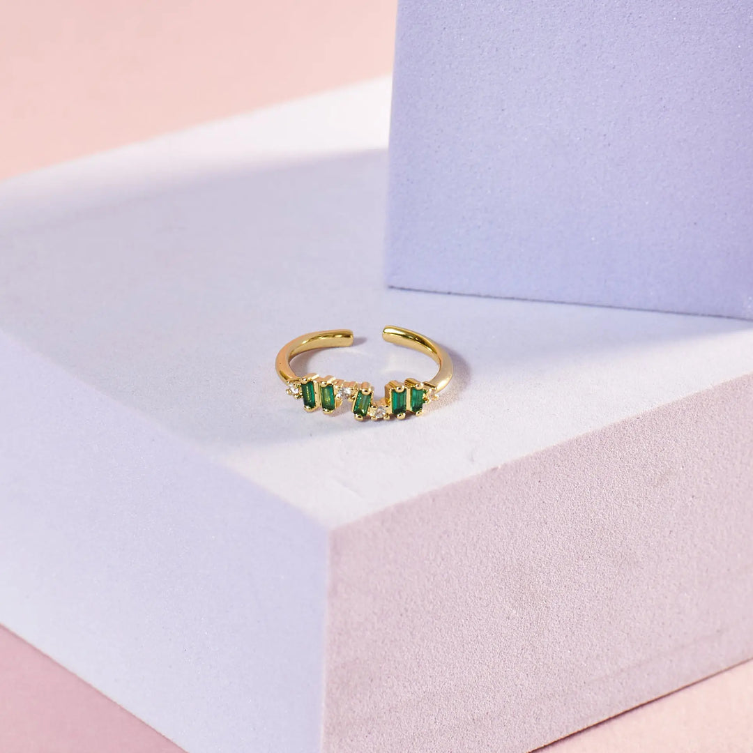 Glamorous Green Ring | Salty