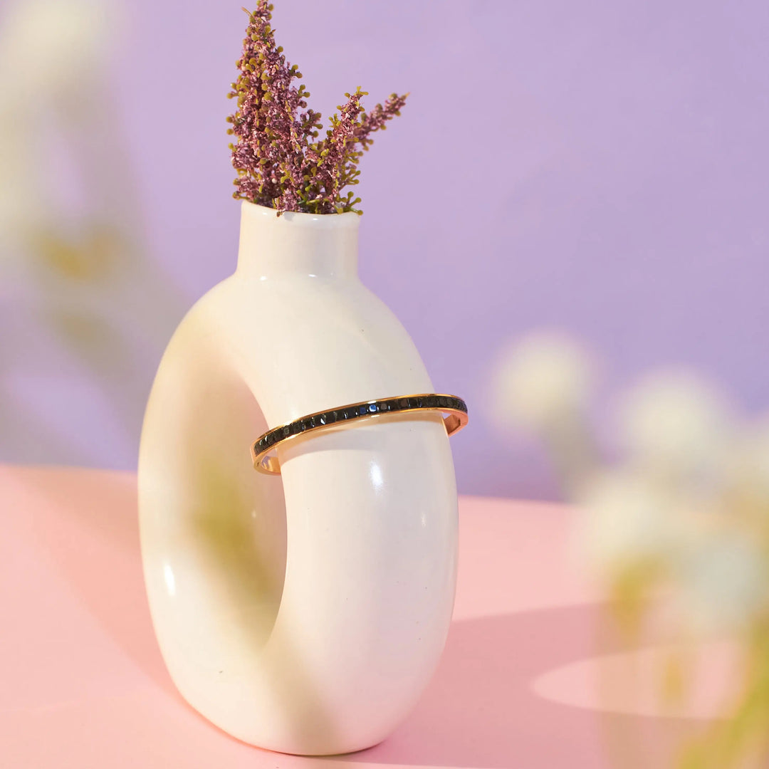 Glamour Black Diamond Armlet - Salty Accessories