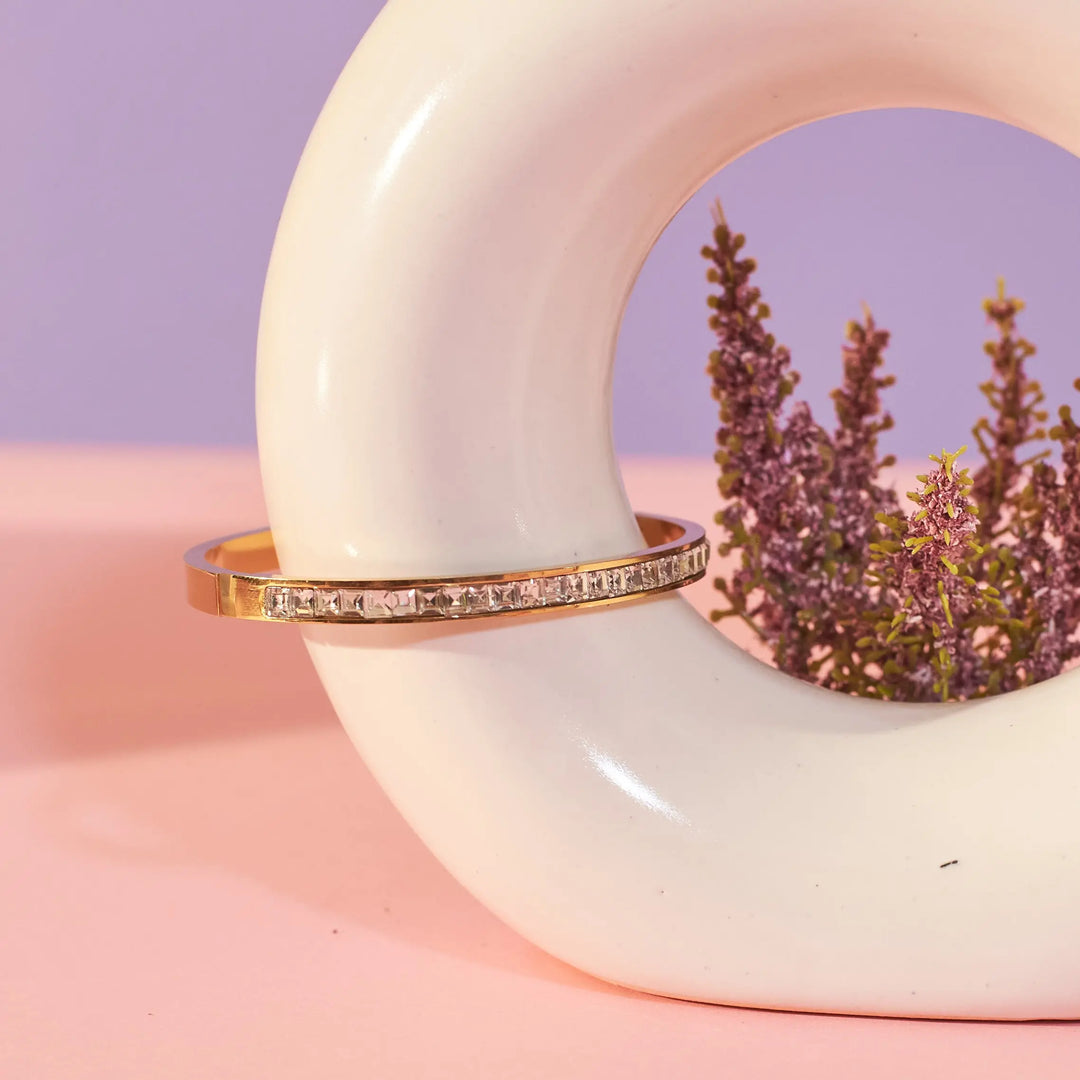 Glamour White Diamond Armlet - Salty Accessories