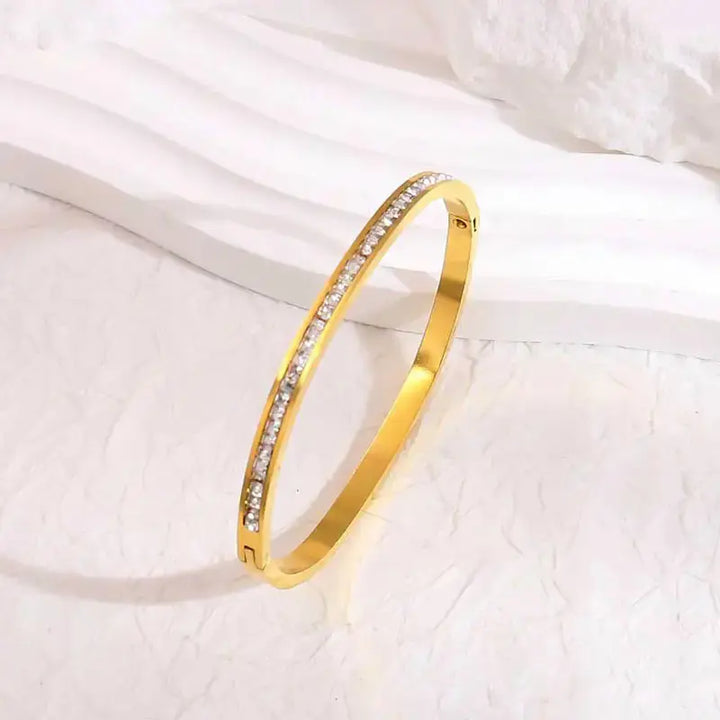 Glamour White Diamond Armlet - Salty Accessories