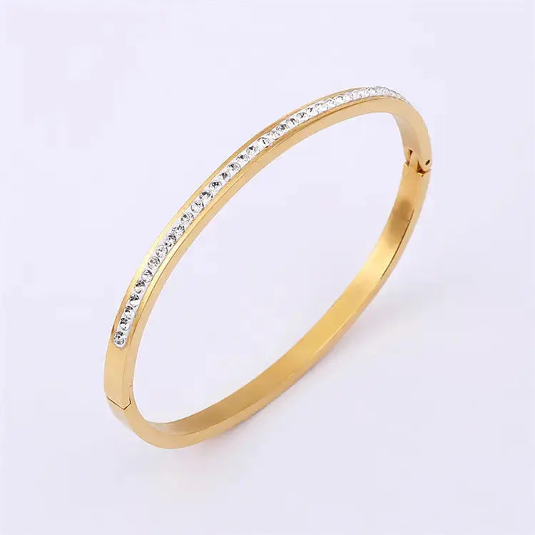 Glamour White Diamond Armlet - Salty Accessories