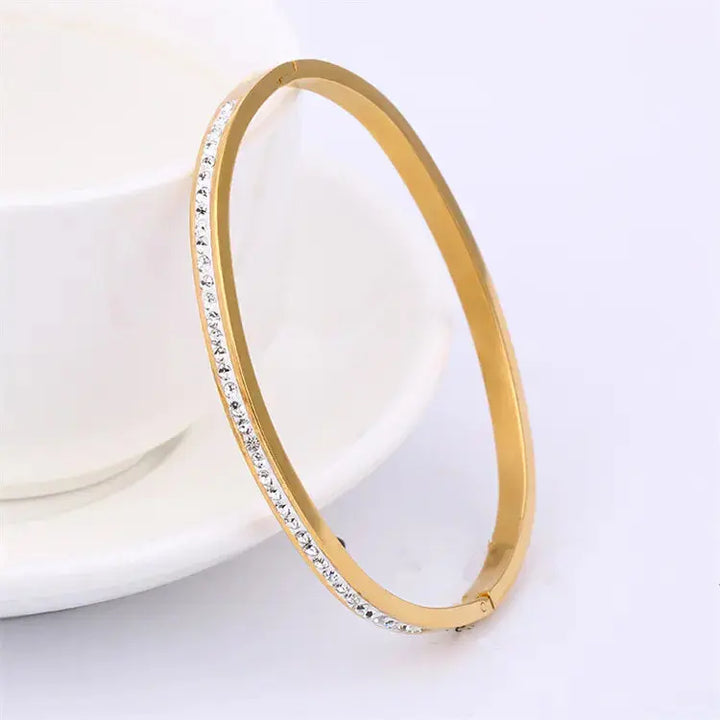 Glamour White Diamond Armlet - Salty Accessories
