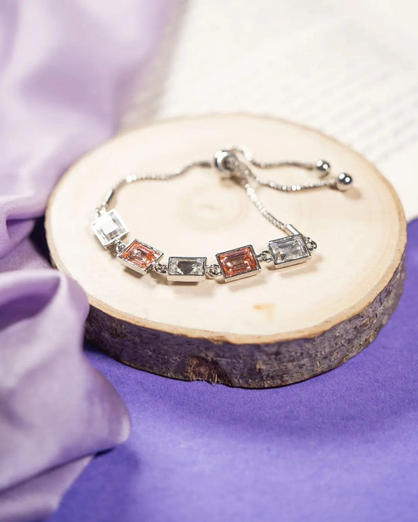 Glass Glow Crystal Bracelet