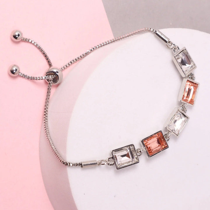 Glass Glow Crystal Bracelet - Salty Accessories