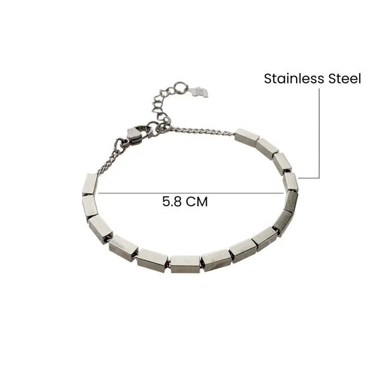 Gleaming Silver Bracelet | Salty