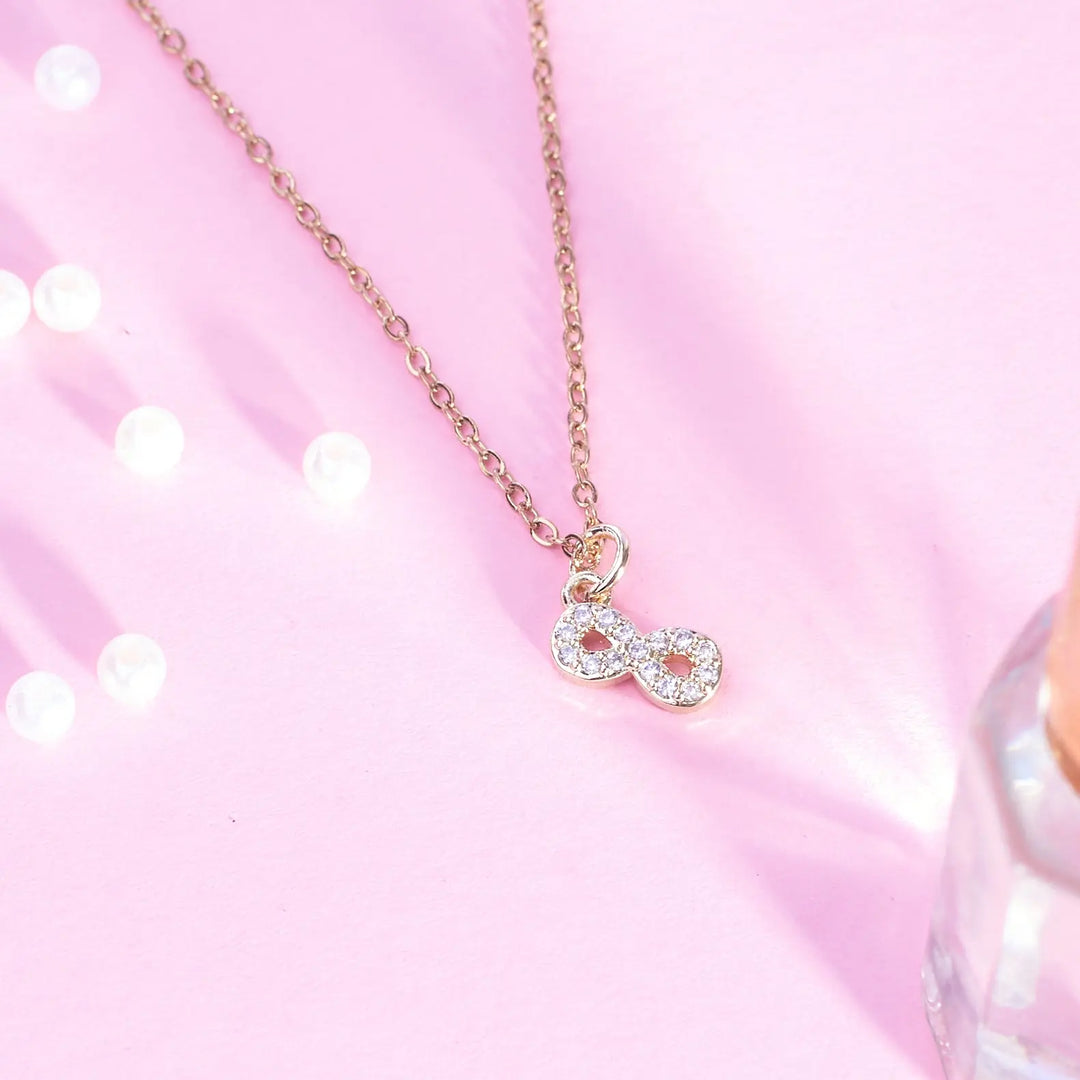 Infinity Charm Necklace - Salty Accessories