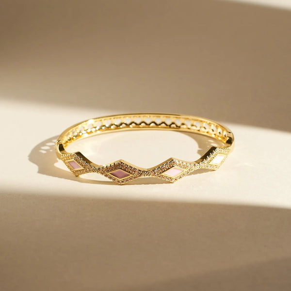 Glittering Diamond Bangle