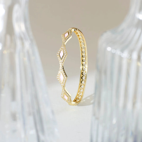 Glittering Diamond Bangle