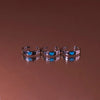 Glow in the Dark Blue Heart Ring | Salty