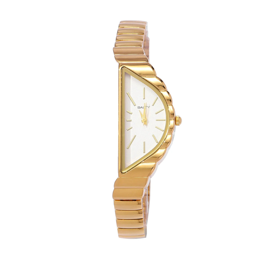 Gold Arc Watch Bracelet Stack | Salty