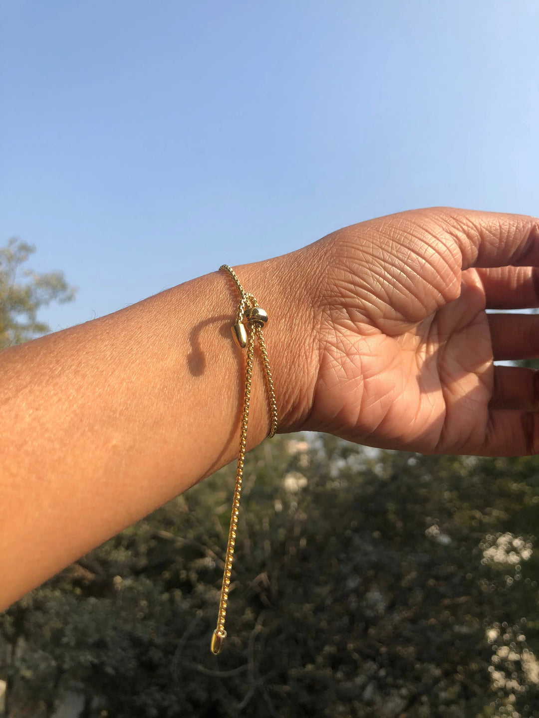 Gold Pearls love Bracelet - Salty Accessories