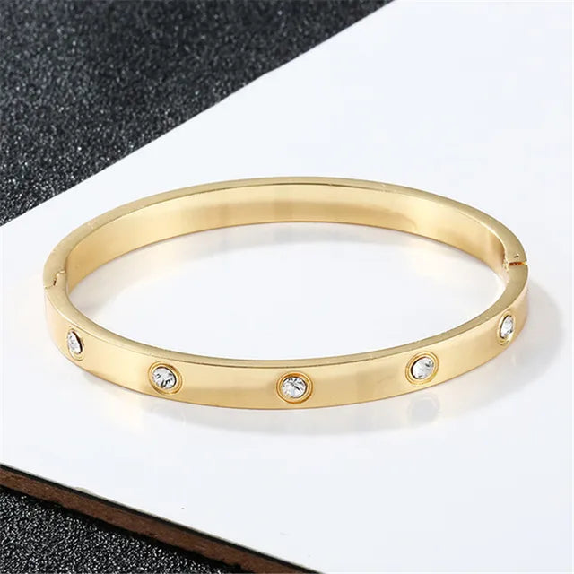 Cartier Diamond Band -Gold