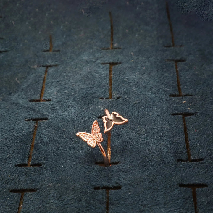 Golden Butterflies Band - Salty Accessories