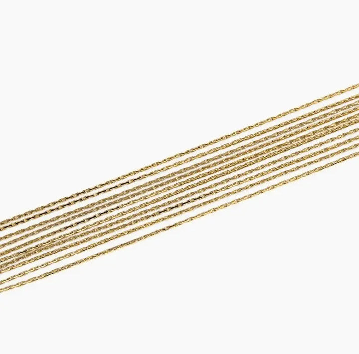 Golden Cascade Layered Bracelet | Salty