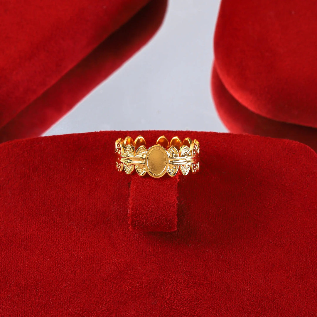 Golden Coin Charm Ring | Salty