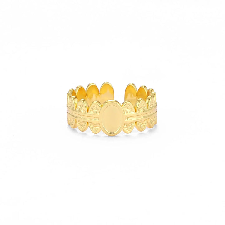 Golden Coin Charm Ring | Salty