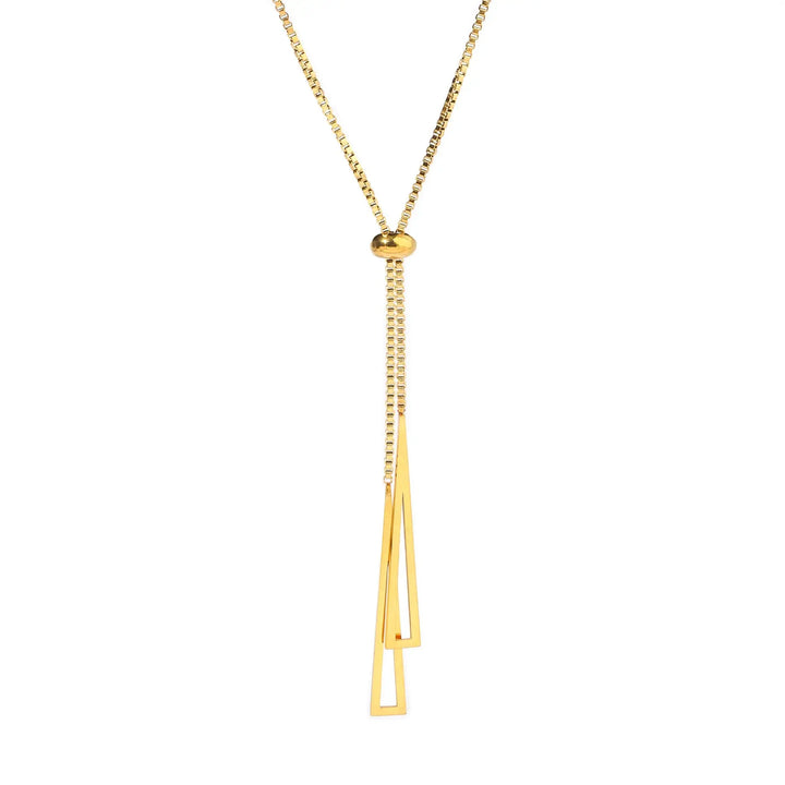 Golden Lasson Necklace - Salty Accessories