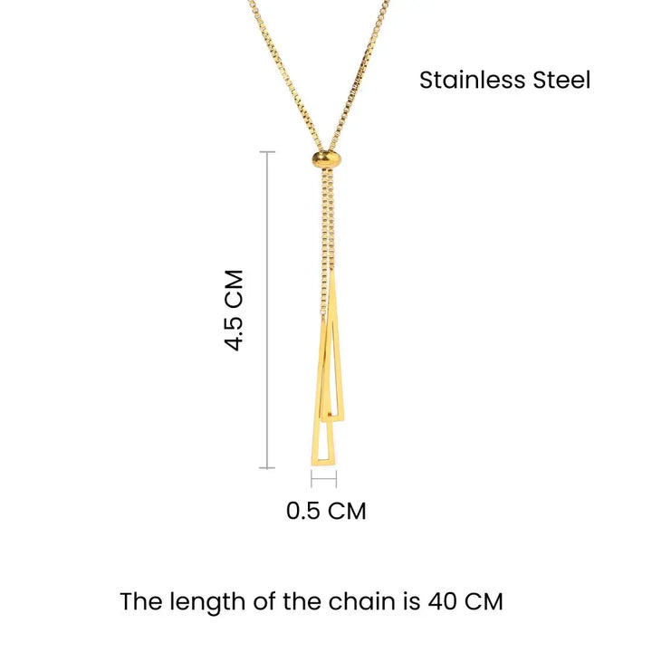 Golden Lasson Necklace - Salty Accessories