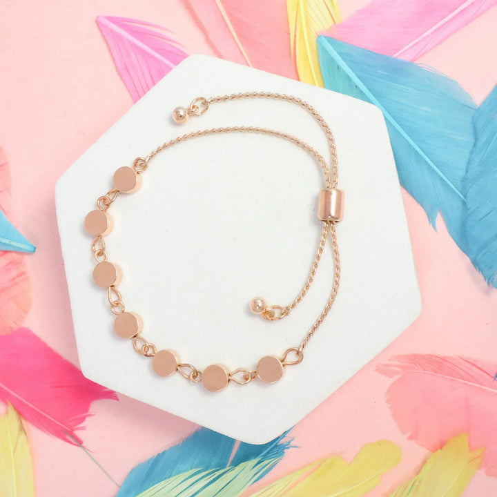 Golden Minimalist Chain Bracelet - Salty Accessories