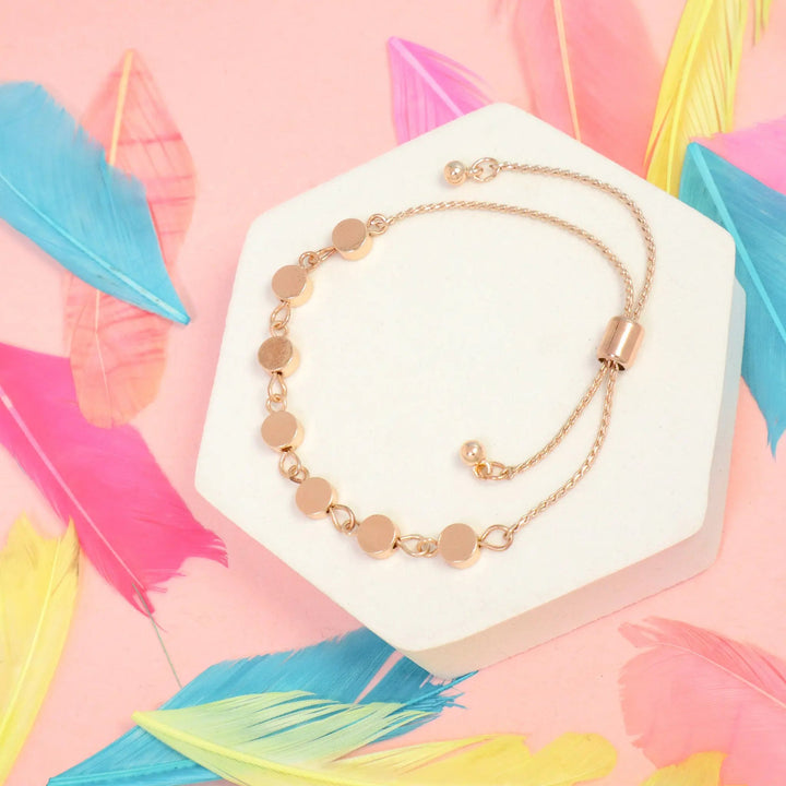 Golden Minimalist Chain Bracelet - Salty Accessories