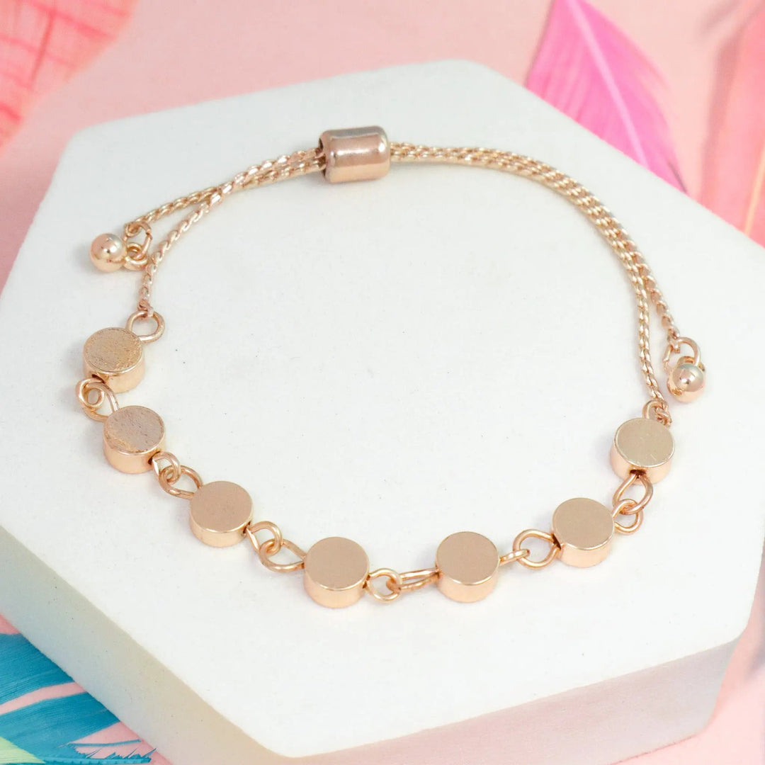 Golden Minimalist Chain Bracelet - Salty Accessories
