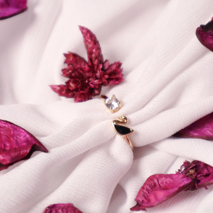 Golden Swan Crystal Band - Salty Accessories