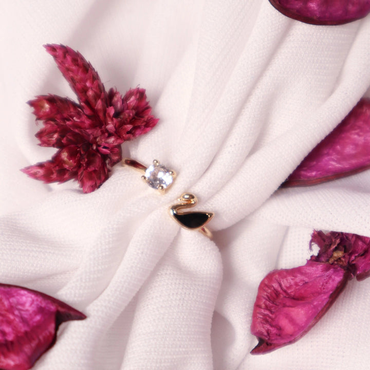 Golden Swan Crystal Band - Salty Accessories
