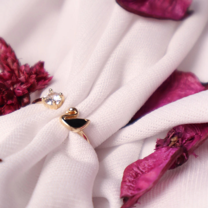 Golden Swan Crystal Band - Salty Accessories