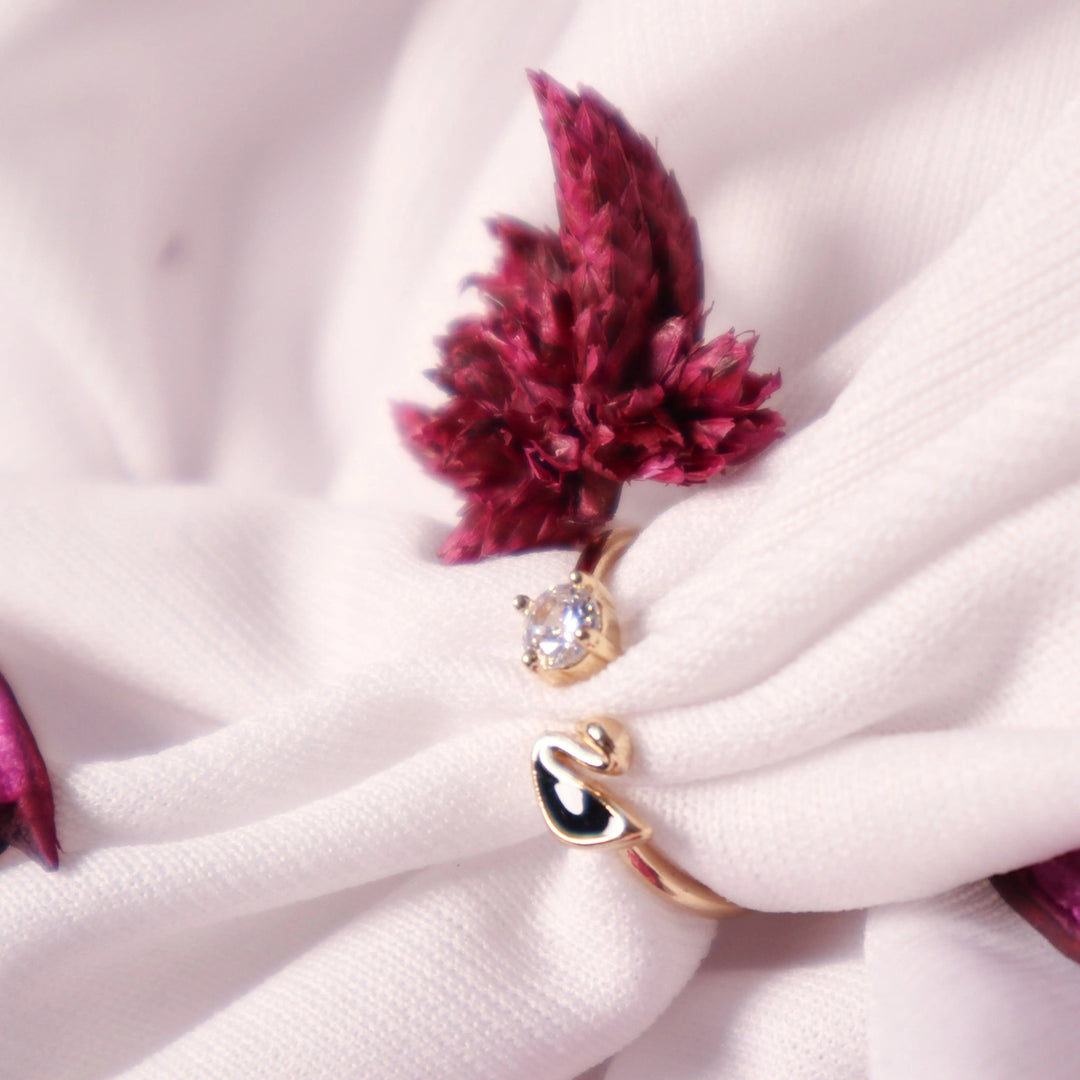 Golden Swan Crystal Band - Salty Accessories