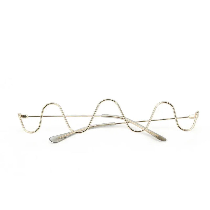Golden Wave Statement Frames | Salty