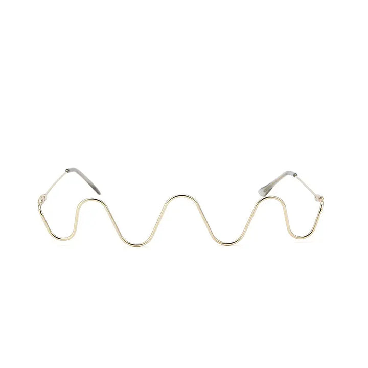 Golden Wave Statement Frames | Salty