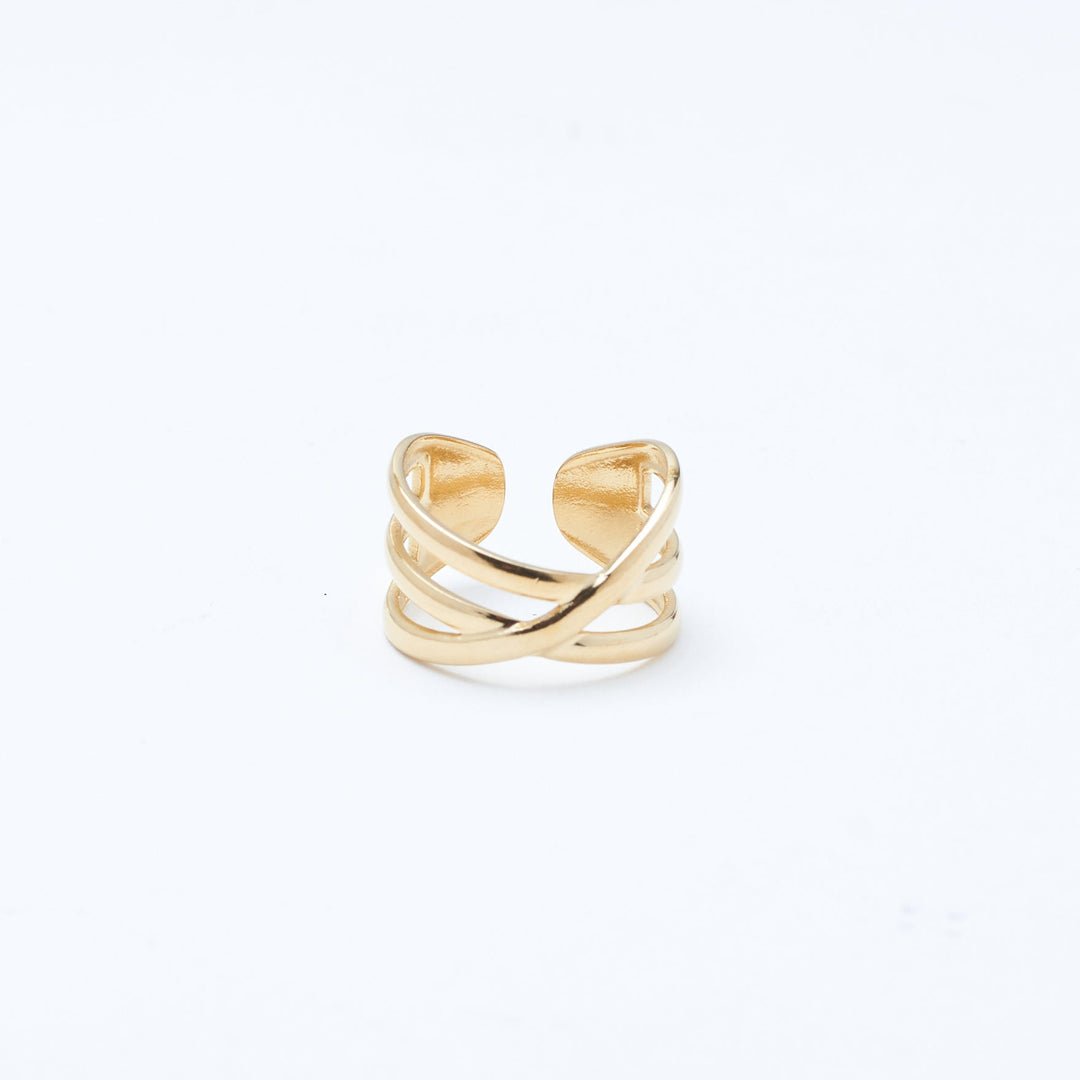 Golden Chic Statement Ring