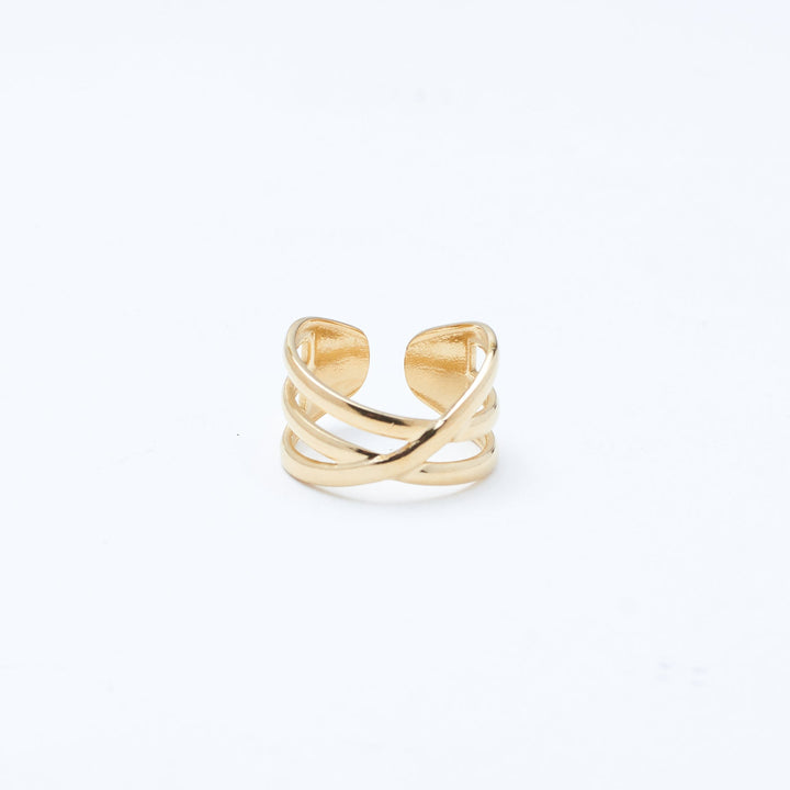 Golden Chic Statement Ring