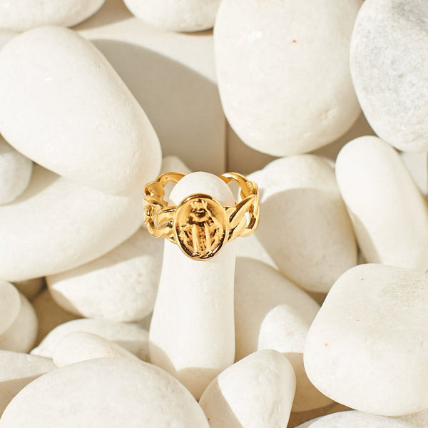 Golden Colossus Ring