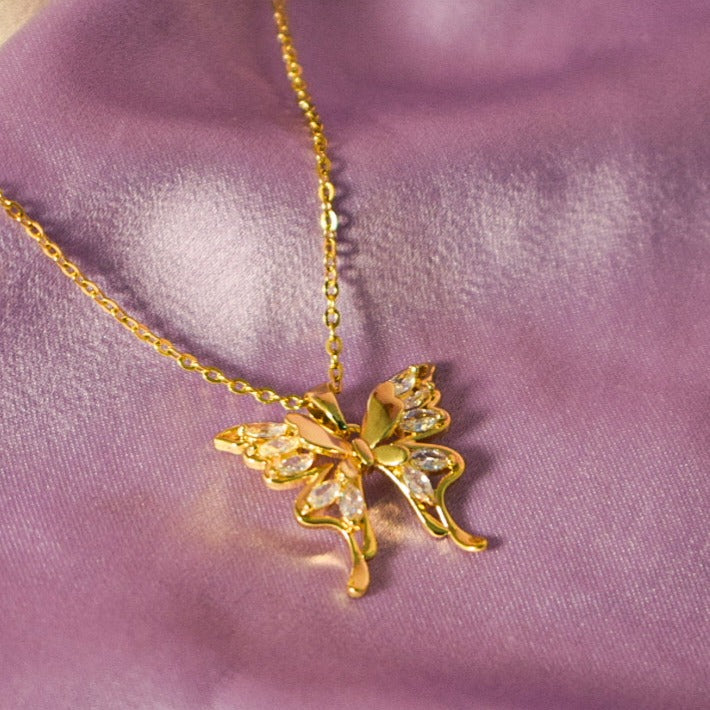 Golden Lumin Necklace - Salty Accessories