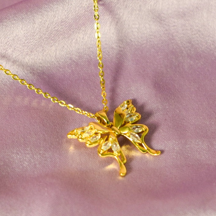 Golden Lumin Necklace - Salty Accessories