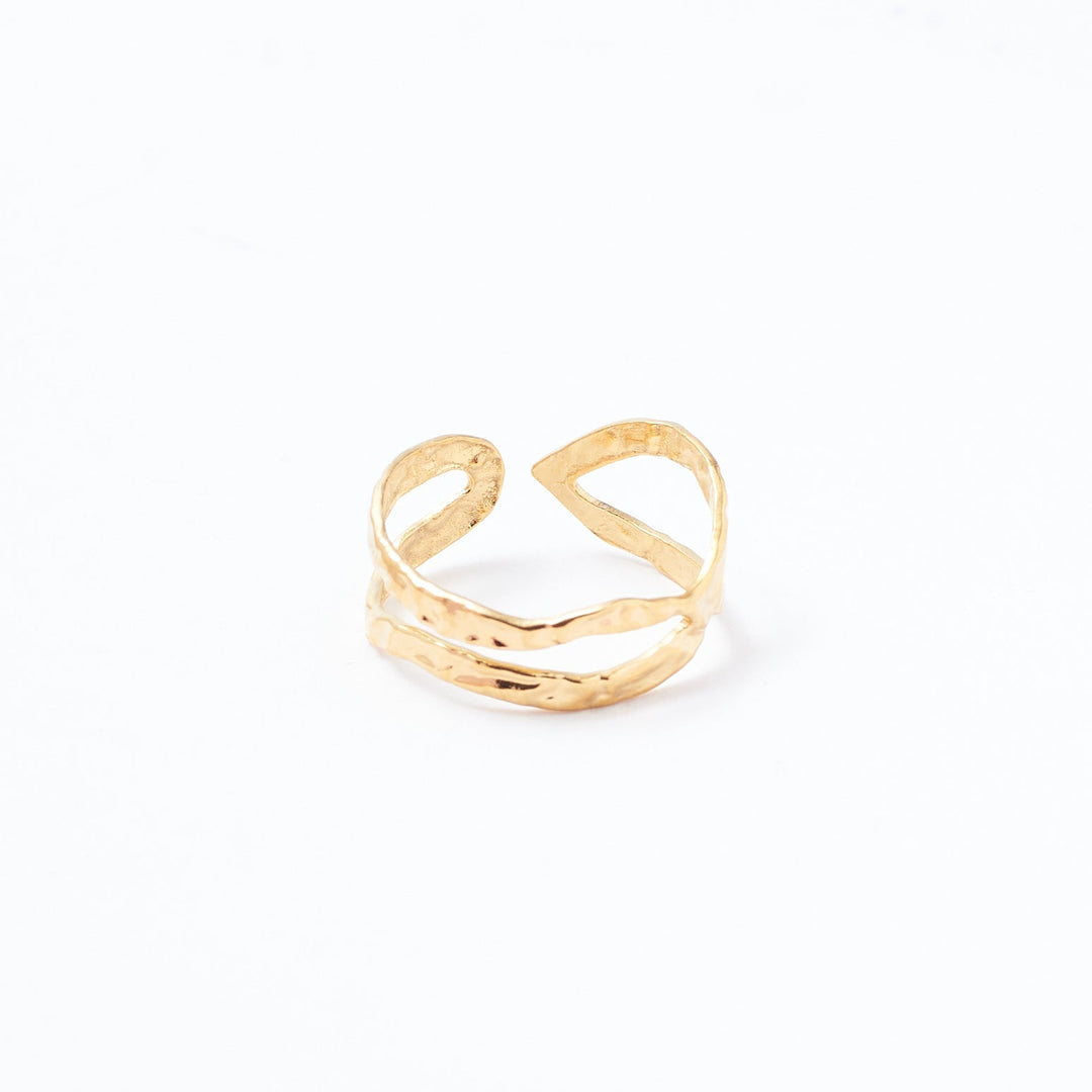 Golden Titaness Ring - Salty Accessories