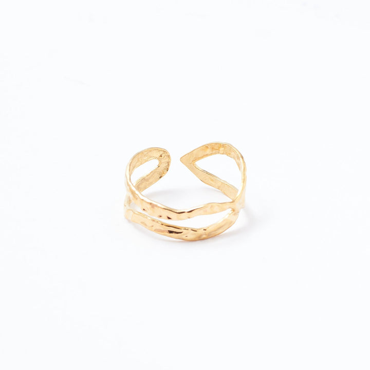 Golden Titaness Ring - Salty Accessories