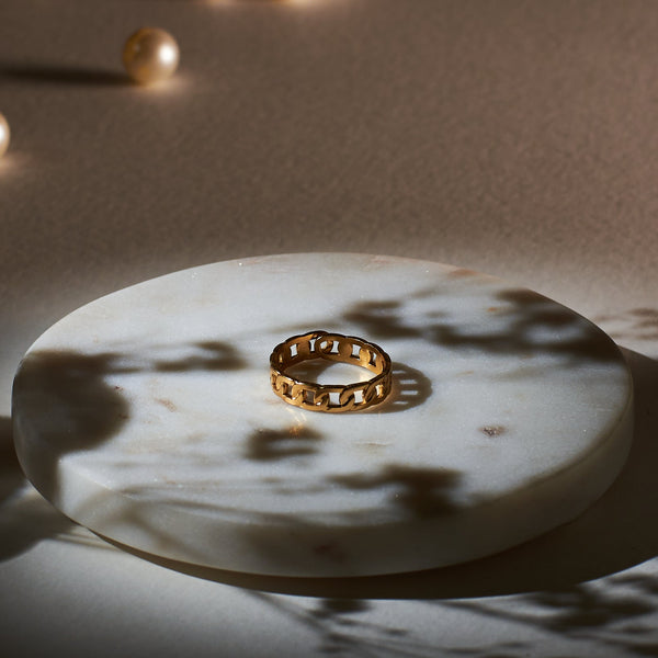 Golden Zephyr Ring
