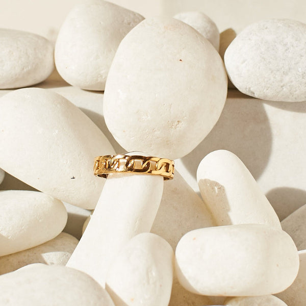 Golden Zephyr Ring